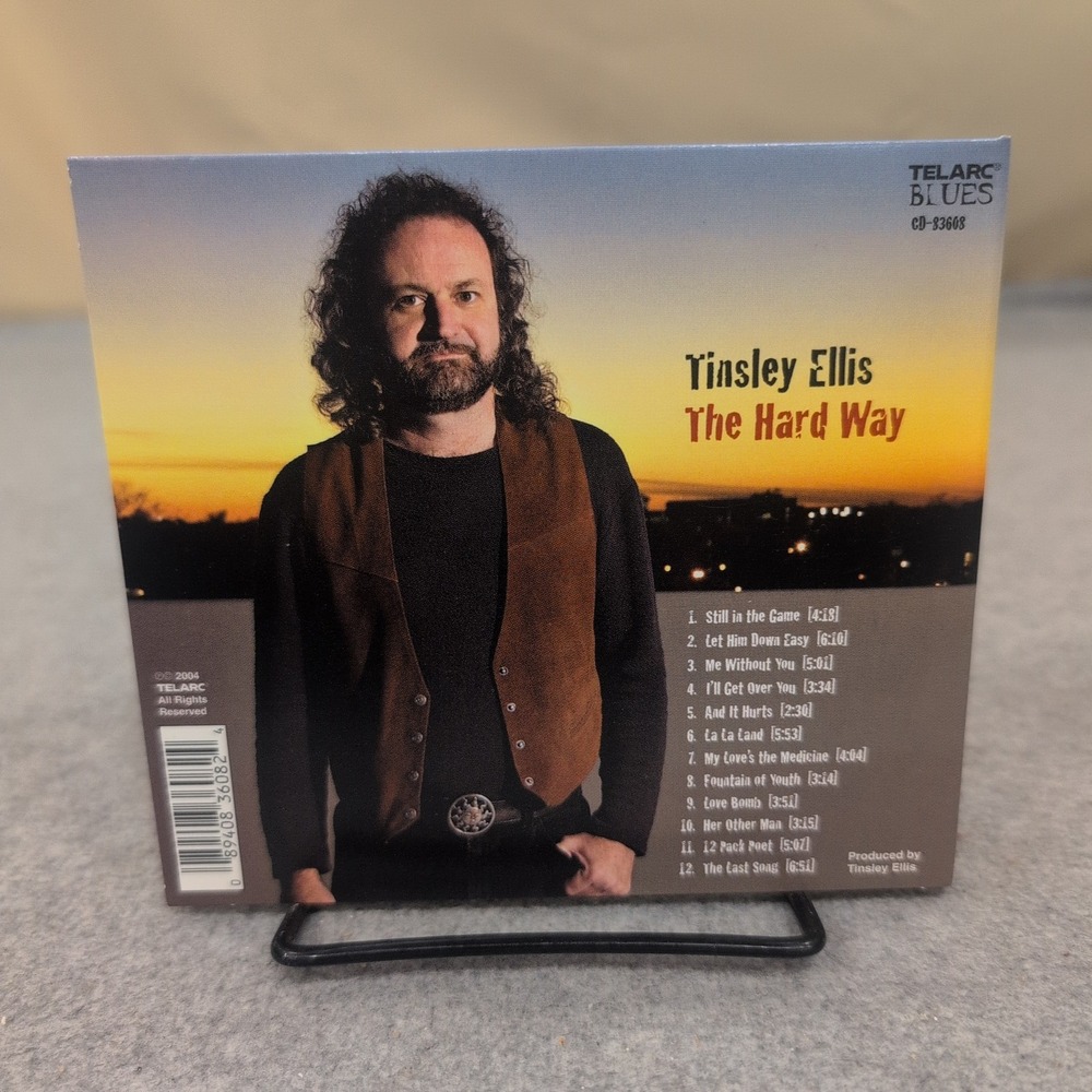 Tinsley Ellis The Hard Way CD‎ 2004 Telarc Blues CD-83608 Blues Rock Music - Picture 2 of 2